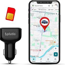 Plutlo Car Charger GPS Tracker – Real-Time Location Tracking Device with Dual USB Ports, Geo-Fence Alerts, Route Playback, Anti-Tamper Alarm – Hidden GPS Tracker for Cars-15