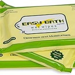Easy Bath Wipes Wet Wipe | Enriched with Aloe Vera | Wet Wipes With Aloe Vera | 32X32 Cms |10 Wipes Per Pack | Combo of 2 | Total 20 Wipes-27