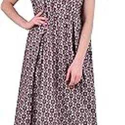 REDGLO Women's Cotton Night Dress_Printed Maxi Length_Night Gown Free-Size-image-7