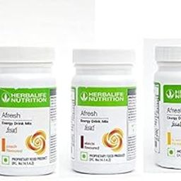 Herbalife Nutrition AFRESH SUMMER COMBO (LEMON, PEACH, ELAICHI) Energy Drink (150 g, LEMON, PEACH, ELAICHI Flavored)-32