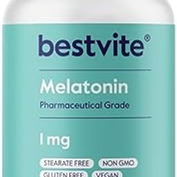 athinika nutrition Melatonin 1 mg (240 Vegetarian Capsules) - No Stearates - No Sucralose, Dextrose, Silicon Dioxide, Mannitol - Vegan - Non-GMO - Gluten-Free-image-20