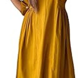 Women's Cotton Embroidered Anarkali Kurti with Pant-image-99