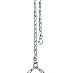 Rioff® Hanging bar Pull Up Bar for Height Increaser and Pull Exercise with Heavy Chain 6FT Blue-picture-3
