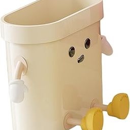 Small Trash Can Lightweight Sturdy Dustbin for Narrow Space Under Desk Home Sitting S | Trash Cans & Wastebaskets | Household Supplies & Cleaning-picture-10