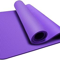 BNF Yoga Pilates Mat Fitness Exercise Dance Women Men Home Cushion Pad Purple | Sporting Goods | Fitness, Running & Yoga | Fitness Equipment & Gear | Exercise Mats-image-36