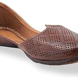 Men's Traditional Royale Elite Punjabi Jutti Comfortable Mojari for Men-image-8