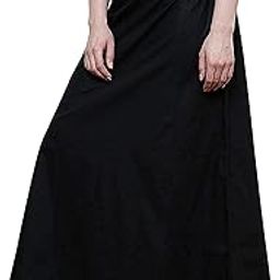 AY-Girl Women's Royal Cotton Readymade Petticoat for Saree (SIZE-SMALL)COLOR-BLACK-image-93
