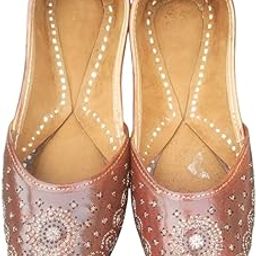 Soft Leather Ethnic Jutti | Casual Flats Stylish Mojaries | Ethnic Flats for Girls | Mojaris for Women-image-23