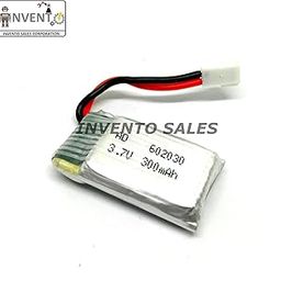 Invento LiPo 3.7V 300 mAh 1 cell 20C Rechargeable Battery for mini Quadcopter Helicopter RC Plane-19