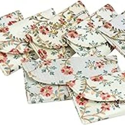 Cream Floral Embellished Potli Purse for Return Gifts, Potli Bags for Women, Potli Purse for Party, Potli Clutch for Ladies, Potli Pouches for Gifting-image-77