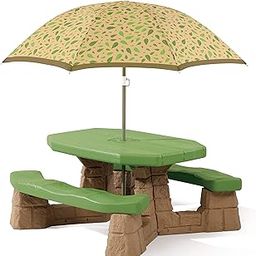 Step2 Naturally Playful Picnic Table with Umbrella-17