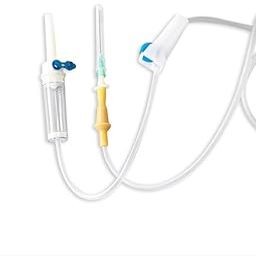 Medrop Infusion Set Sterilized Ready For Use|Sterile EO|20Drops Approx (Pack 10pcs)-17
