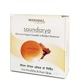 Patanjali Saundarya Sandal Body Cleanser, 75g [Pack of 5]-image-4