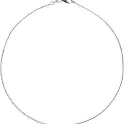 925 Sterling Silver Modest Chain Rhodium Plating Chain Anklet (Single) | Gift for Women & Girls | With Certificate of Authenticity & 925 Stamp|Mother's Day-image-104