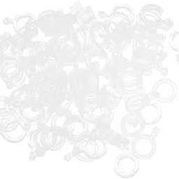 meadawgs Meadawgs® Elastic Rubber Carp Pellet Bait Bands for Carp Coarse Fishing Tackle Clear S-picture-0
