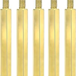 M4 40+6mm Male Female Brass Hex Standoff Spacer Screws PCB Pillars Screw Nuts, 15Pcs-image-69