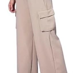 Clothing Trendy Latest Women Trouser Fancy Cargo 4 PocketRegular Fit Low Rise-image-27