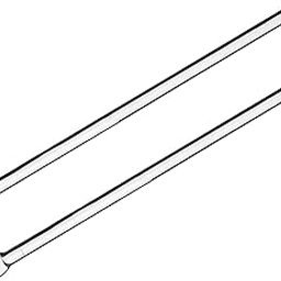 SPYLX Glass Stirring Rod with Flat Face Paddle Long Stirrer Multipurpose for Cocktail or Liquid Chemicals Laboratory (150 MM) - Pack of 2-17