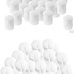 MERISHOPP® 100 Pieces Soilless Hydroponic Sponge Vegetable Plant Cultivation A + B Size|Home & Garden | Yard, Garden & Outdoor Living | Gardening Supplies-picture-30