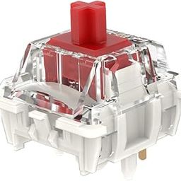Zjmehty Gateron G Pro3.0 Red Switches for Mechanical Keyboard,3-Pin 45gf Linear/Pre-Lubed/Pin-Enhanced Switches(36pcs,Red,3-Pin)-24