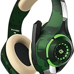 Cosmic Byte GS410 Headphones with Mic and for PS4, Xbox One, Laptop, PC, iPhone and Android Phones (Camo Green)-image-38