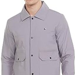 Men's cotton Standard Length Regular Fit Shacket - Jacket In The Style of Shirt, Warm, Stylish & Trendy Winter Outerwear-picture-15