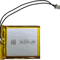 KP Original 835156 3.7v 5000mAh Rechargeable Li-Po Battery with BMS and 2.5MM Pitch Connector Suitable for DVD, Tablet, MP3 Player, 5000 mah (Pack of 1)-picture-31