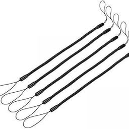 CALANDIS™ 5x5 Pieces Tether Lanyard for Touch Pens Hanging Rope Black Coil Spring Straps 10cm | Straps & Charms | Cell Phone Accessories-image-50