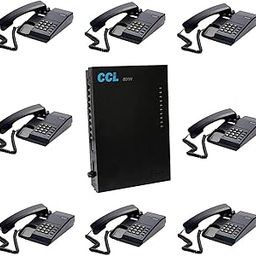 NAVKAR SYSTEMS CCL 308 EPABX Intercom with 8 pcs BEETEL C11 Phones-6