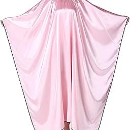 Barber Cape, Iusmnur Professional Hair Salon Cape with Adjustable Metal Clip, Shampoo Hair Cutting Cape for Barbers and Stylists - 55 x 63 inches (Pink)-picture-28