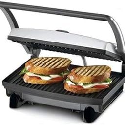 Nova NSG 2439 700 Watt Panini Grill Sandwich Maker (Black/Grey)-28