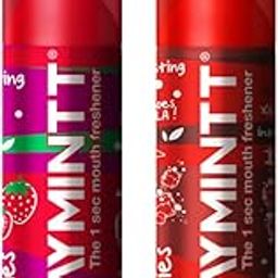 Spraymintt Mouth Freshener | 175+ sprays of instant long lasting with Zero Calories Freshness | Brezeberry flavour + Colablast flavour | 15g - Combo of 2-picture-21