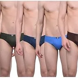 dollar Lehar Super Combed Cotton Mens Brief - Actual Colour May Vary-picture-16