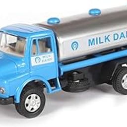 Centy Toys Plastic Mother Dairy Pull Back Tanker (Assorted Color), Multi Color, Toddler-15