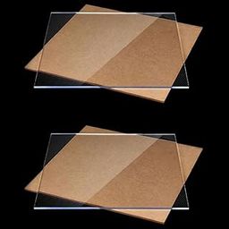 GOJEEVA Premium Acrylic Sheet 7X7 Inch Pack of 2 pc for Glass Painting High Glossy, Transparent Sheet for Mirror Painting, DIY Craft Sheet, Clear Acrylic Sheet for Crafts (3mm, 7X7, Transparent/Clear)-9