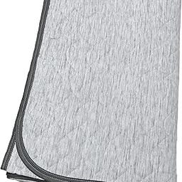 CAMEL PALMS Single Bed Pad 41.3 x 80.7 inches (105 x 205 cm), Made in Japan, 100% Cotton, Solid, Light Gray-image-25