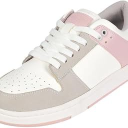 metro Women Trendy Faux Leather Sneaker Shoes-picture-49