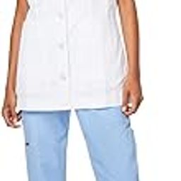 Livinguard Women’s Professional Lab Coat | Multiple Functional Pockets | Eliminates bacteria | Looks great over your work attire | Ideal for Doctors, Nurses and Dentists, Short Sleeves | White (L)-image-27