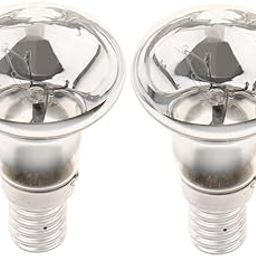 CALANDIS 2Pcs Glitter Lava Lamps Bulbs Replacement R39 E14 30W Reflector Bulbs | 2 Pieces Lava Lamps Bulb-21