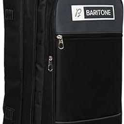Baritone Polyester Case With Laptop Compartment For DJ Controller, Padded Cover Compatible With Pioneer DDJ-FLX4/DDJ-REV1/DDJ-400/DDJ-SB3/DDJ-RB/Roland DJ-202 Bag, Black-10