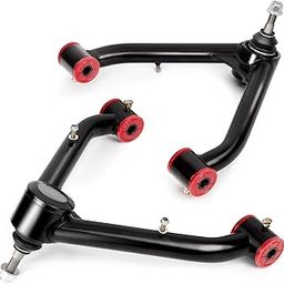 2-4 inch Front Upper Control Arms For 1999-2006 Chevrolet Silverado 1500, 2-4" Lift Adjustable Front Control Arm Constructed from Steel Tubular with Ball Joint Fits 1999-2006 GMC Sierra 1500-0