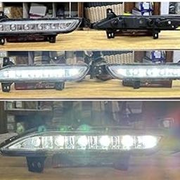 CARMART DRL/FOG LIGHT Compatible for Scorpio Classic 2022 23 Model Set of 2-image-11