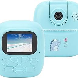 Gadgets World Instant Print Camera for Kids, Selfie Video Digital Camera for Boys Girls,1080P HD 2.0 Inch Screen,Thermal Printing, Ideal for Children Over 3 Years Old (Multicolor)-picture-28