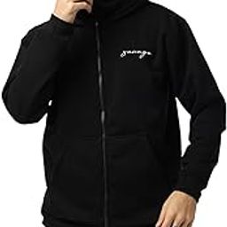Balaclava Zipper Hoodie for Men Heavyweight Zipper Hoodie Jacket for Men Ninja Hoodie Men Black-image-5
