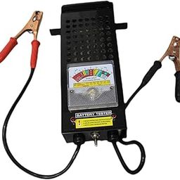 UJEAVETTE Car Battery Load Tester 6V 8V 12V for Motorcycles with Alligator Clips-14
