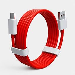 KALIAT 80W USB-A to Type-C Fast Charging Cable for OnePlus – Original 1M Warp Charge Wire, Compatible with One-Plus 11R, 8T, Nord, Mobile, Red Ultra Data Sync Charger Cord (10A, 80 Watt)-picture-16