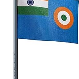 The Flag Corporation Indian Air Force Car Dashboard Flag 2in x 3in With A Stainless Steel Gunmetal Black Base-image-12
