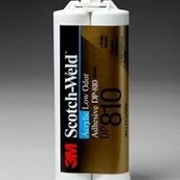 3M Scotch-Weld DP810 Low Odor Acrylic Adhesive, 50mL, Black-image-12