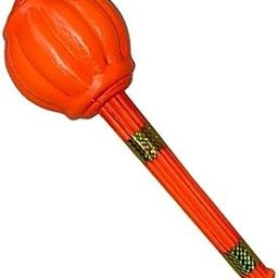 Prapti Mart Super Hanuman Gada Toy For Kids | Plastic Bheem Gada Dussehra Toy | Age Above 1 Years Made Plastic | Colour - Orange (Small) - 12 .5 Inch Length.(32 Cm)-image-2