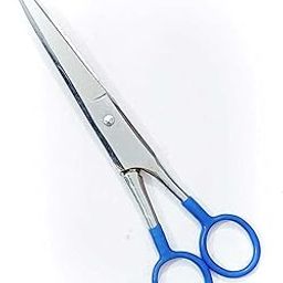Insha 7 STAR CP 7" Scissors (Set of 1, Blue, White)-12